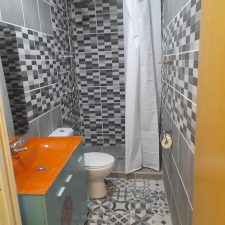 Mexico One Bedroom With Portable Ac, Patio And Garden Αλμπουφέιρα