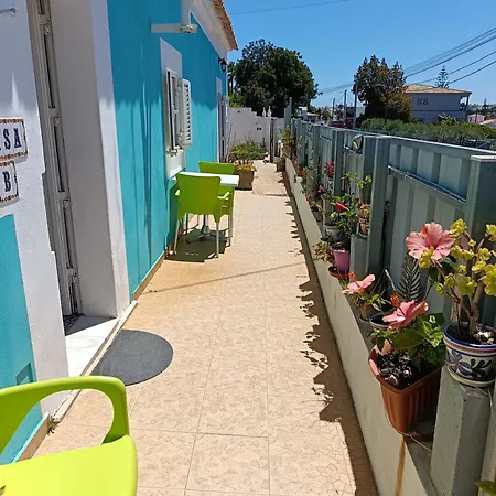 Mexico One Bedroom With Portable Ac, Patio And Garden Αλμπουφέιρα